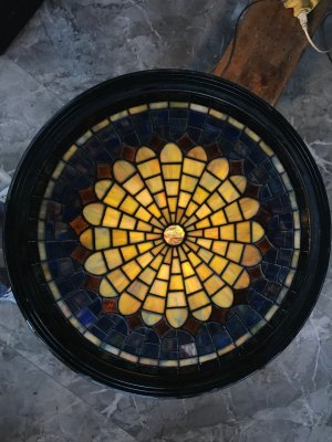 SPAHK48-Handmade DIY mosaic table crafts