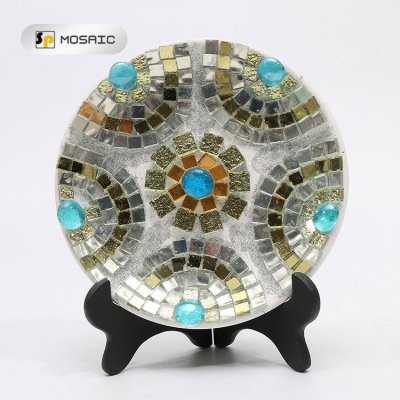 SPAHK36-Handmade DIY mosaic interior decoration effect porcelain basin dish craft material package