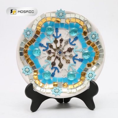 SPAHK35-Handmade DIY mosaic interior decoration effect porcelain basin dish craft material package