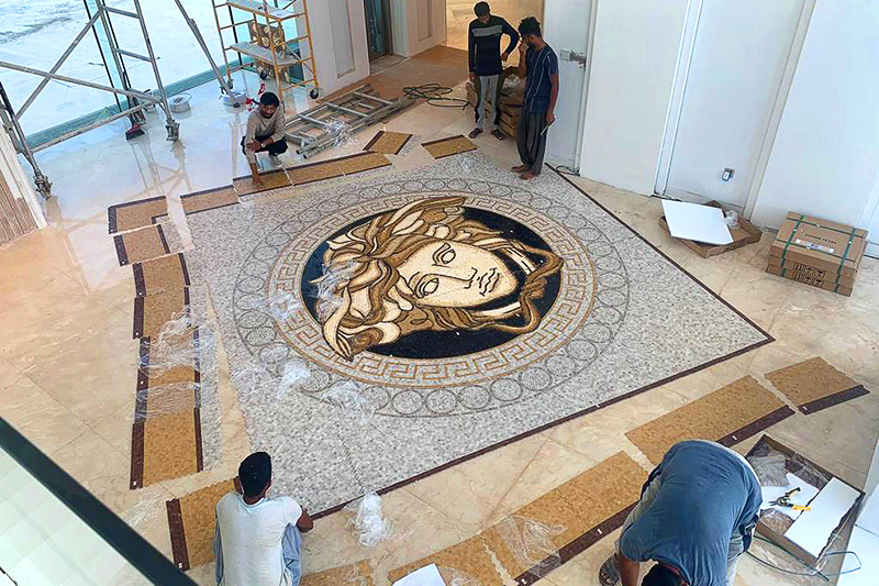 Art Mosaic floor