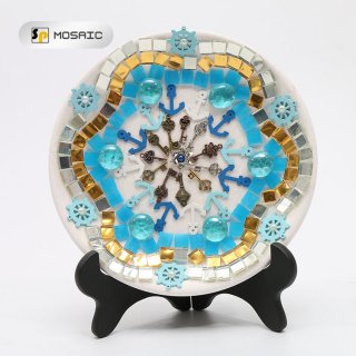 SPAHK84-Handmade DIY mosaic porcelain pots and crafts material package
